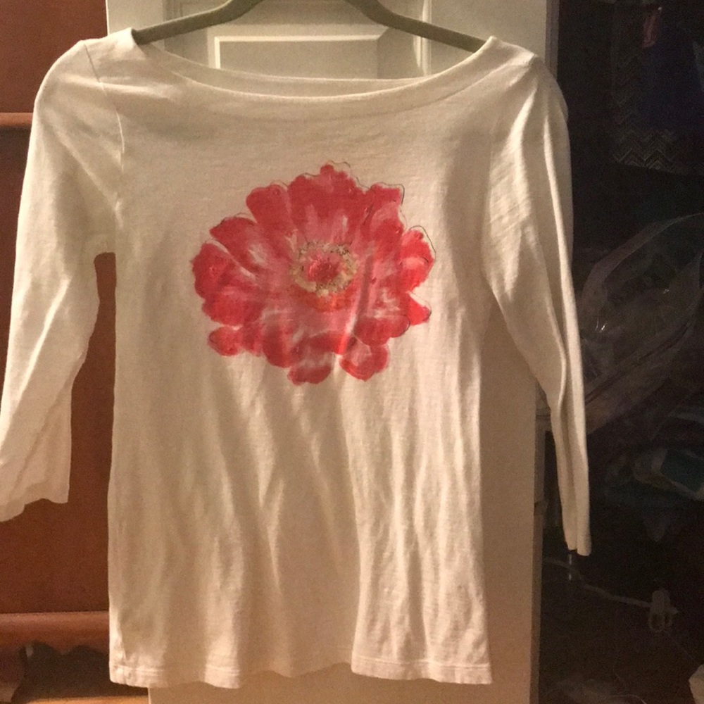XS Loft 3/4 sleeve tee